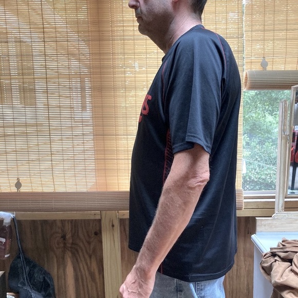 UNDER ARMOUR Maryland Terrapins Heatgear Loose T-shirt Short Sleeve Mens Large - Picture 5 of 13